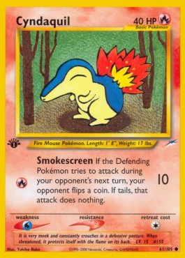 Cyndaquil (NDE 61)
Neo Destiny