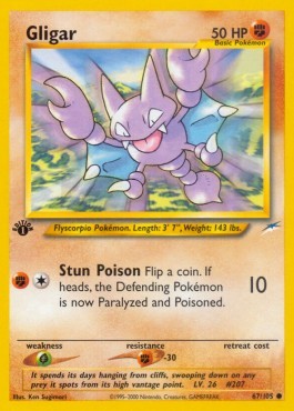 Gligar (NDE 67)
Neo Destiny