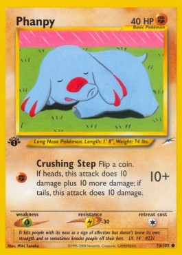 Phanpy (NDE 76)
Neo Destiny