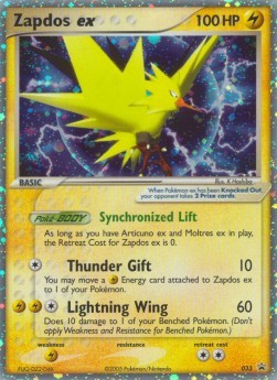 Zapdos ex (NP 33)
Nintendo Black Star Promos