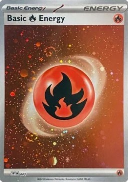Basic Fire Energy (SVE 002)
Scarlet & Violet Energies
