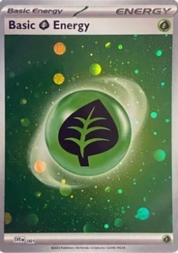 Basic Grass Energy (SVE 001)
Scarlet & Violet Energies