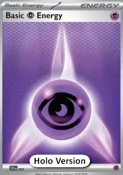 Basic Psychic Energy (SVE 021)
Scarlet & Violet Energies
