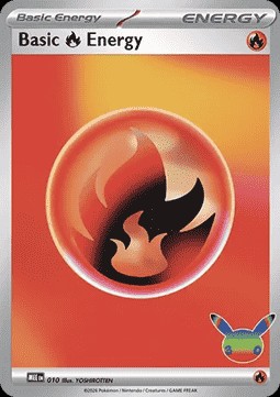Basic Fire Energy (MEE 010)
Mega Evolution Energies