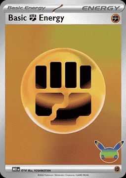 Basic Fighting Energy (MEE 014)
Mega Evolution Energies