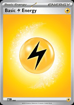 Basic Lightning Energy (MEE 004)
Mega Evolution Energies