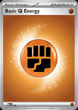 Basic Fighting Energy (MEE 006)
Mega Evolution Energies