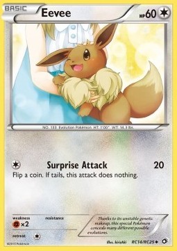Eevee (LTR RC14)
Legendary Treasures