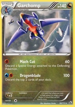 Garchomp (LTR 96)
Legendary Treasures