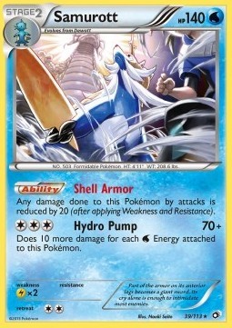 Samurott (LTR 39)
Legendary Treasures