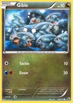 Gible (LTR 94)
Legendary Treasures