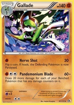 Gallade (LTR 81)
Legendary Treasures