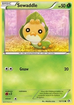 Sewaddle (LTR 10)
Legendary Treasures