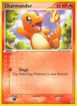 Charmander (FL 57)
EX FireRed & LeafGreen