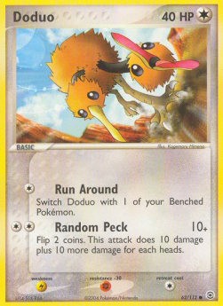 Doduo (FL 62)
EX FireRed & LeafGreen