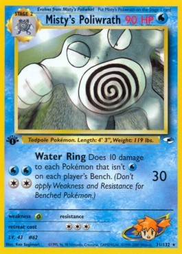 Misty's Poliwrath (GH 31)
Gym Heroes