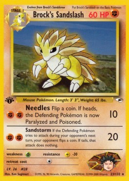 Brock's Sandslash (GH 23)
Gym Heroes