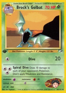 Brock's Golbat (GH 39)
Gym Heroes