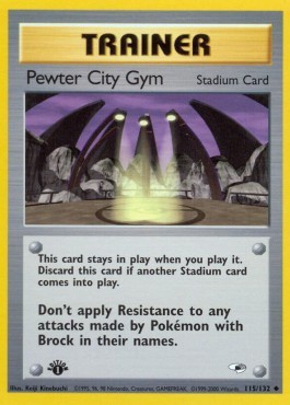 Pewter City Gym (GH 115)
Gym Heroes