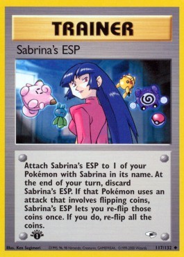 Sabrina's ESP (GH 117)
Gym Heroes