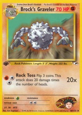 Brock's Graveler (GH 40)
Gym Heroes