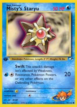 Misty's Staryu (GH 90)
Gym Heroes