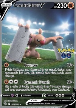 Conkeldurr V (PGO 074)
Pokémon GO