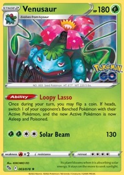Venusaur (PGO 003)
Pokémon GO