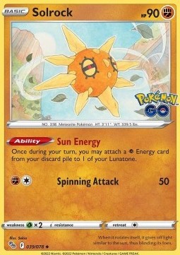 Solrock (PGO 039)
Pokémon GO
