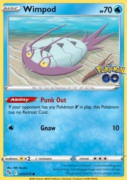 Wimpod (PGO 025)
Pokémon GO