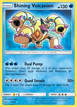 Shining Volcanion (SLG 27)
Shining Legends