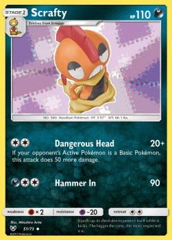 Scrafty (SLG 51)
Shining Legends