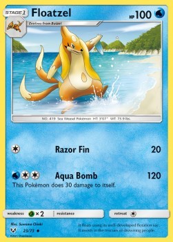 Floatzel (SLG 23)
Shining Legends