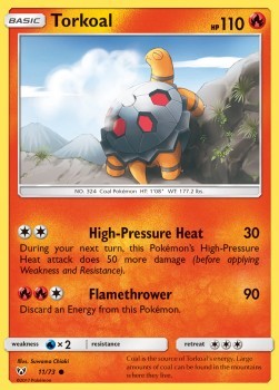 Torkoal (SLG 11)
Shining Legends
