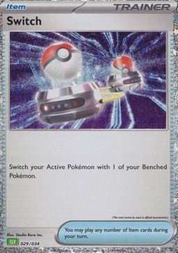 Switch (CLV 029)
Pokémon Trading Card Game Classic: Venusaur & Lugia ex Deck