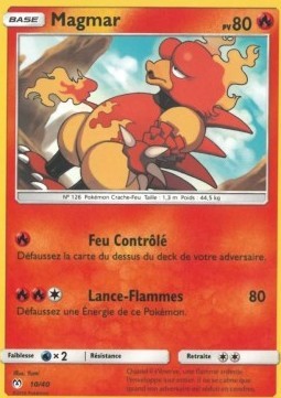Magmar (MCD19F 10)
McDonald's Collection 2019 FR