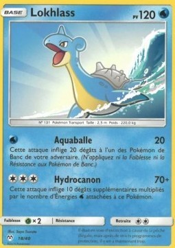 Lapras (MCD19F 18)
McDonald's Collection 2019 FR