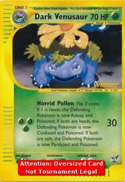 Dark Venusaur (BEST 7)
Best of Game Cards Promos