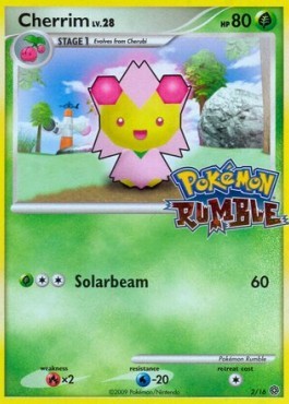 Cherrim Lv.28 (RM 2)
Pokémon Rumble