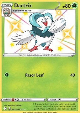 Dartrix (SHF SV2)
Shining Fates