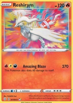 Reshiram (SHF 17)
Shining Fates