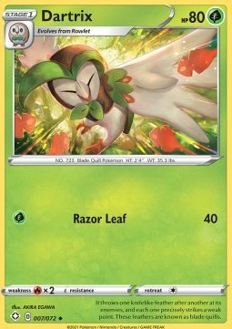 Dartrix (SHF 7)
Shining Fates