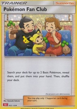 Pokémon Fan Club (CLC 022)
Pokémon Trading Card Game Classic: Charizard & Ho-Oh ex Deck