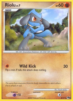 Riolu Lv.7 (POP6 8)
POP Series 6