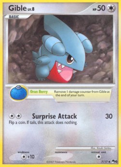 Gible Lv.8 (POP6 7)
POP Series 6