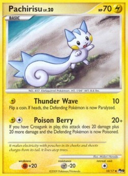 Pachirisu Lv.20 (POP9 10)
POP Series 9
