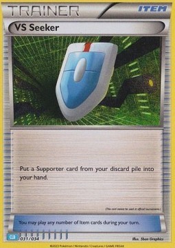 VS Seeker (CLB 031)
Pokémon Trading Card Game Classic: Blastoise & Suicune ex Deck