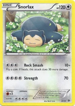 Snorlax (KSS 26)
XY Kalos Starter Set