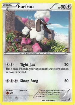 Furfrou (KSS 33)
XY Kalos Starter Set