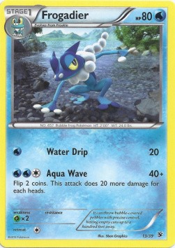 Frogadier (KSS 13)
XY Kalos Starter Set